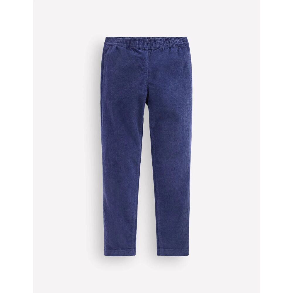 Boden Girls 9y Cord Leggings College Navy 98% Cotton Corduroy VGUC
